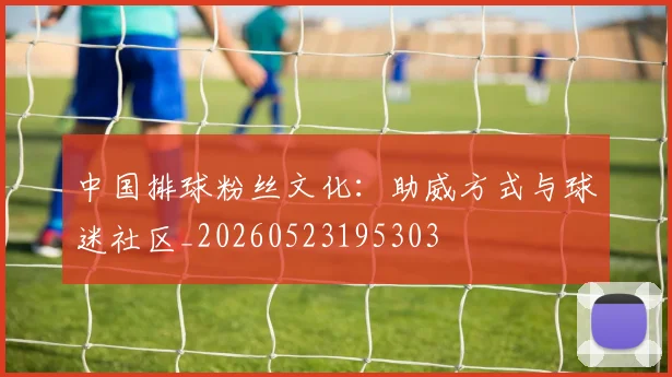 中国排球粉丝文化：助威方式与球迷社区_20260523195303