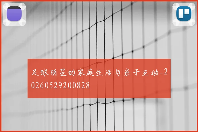 足球明星的家庭生活与亲子互动_20260529200828